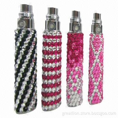 Electronic Cigarettes, eGo Diamond Battery, 650/900/1,100mAh Capacity